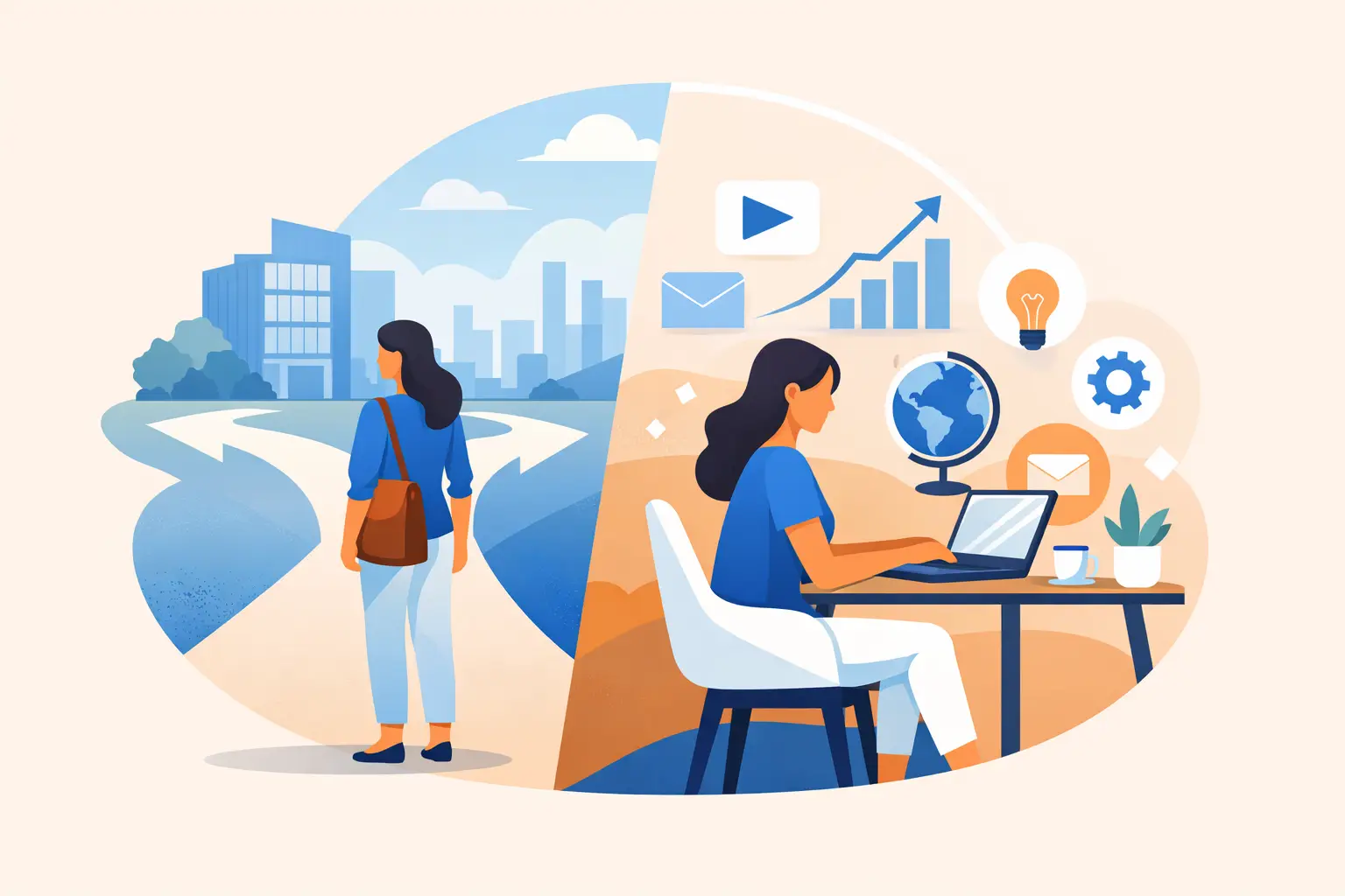 Online Business for Career Changers That Fits